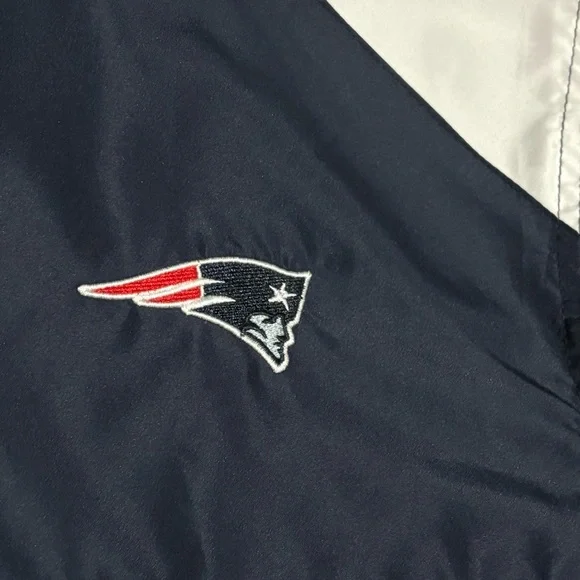 Vintage New England Patriots Dunbrooke Windbreaker Jacket XL SI Logo NFL Sports - Picture 4 of 15